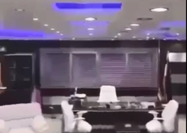 مكتب مفروش للايجار فى المهندسين 310م فى شارع أحمد عرابى الرئيسى .