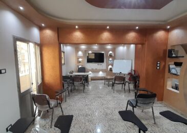 مكتب للإيجار فى المهندسين 120م فى شارع السودان الرئيسى طابق ثانى بدون مصعد